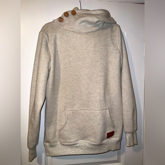 Size L Diva Snow Gear hoodie with buttons - Picture 1 of 5